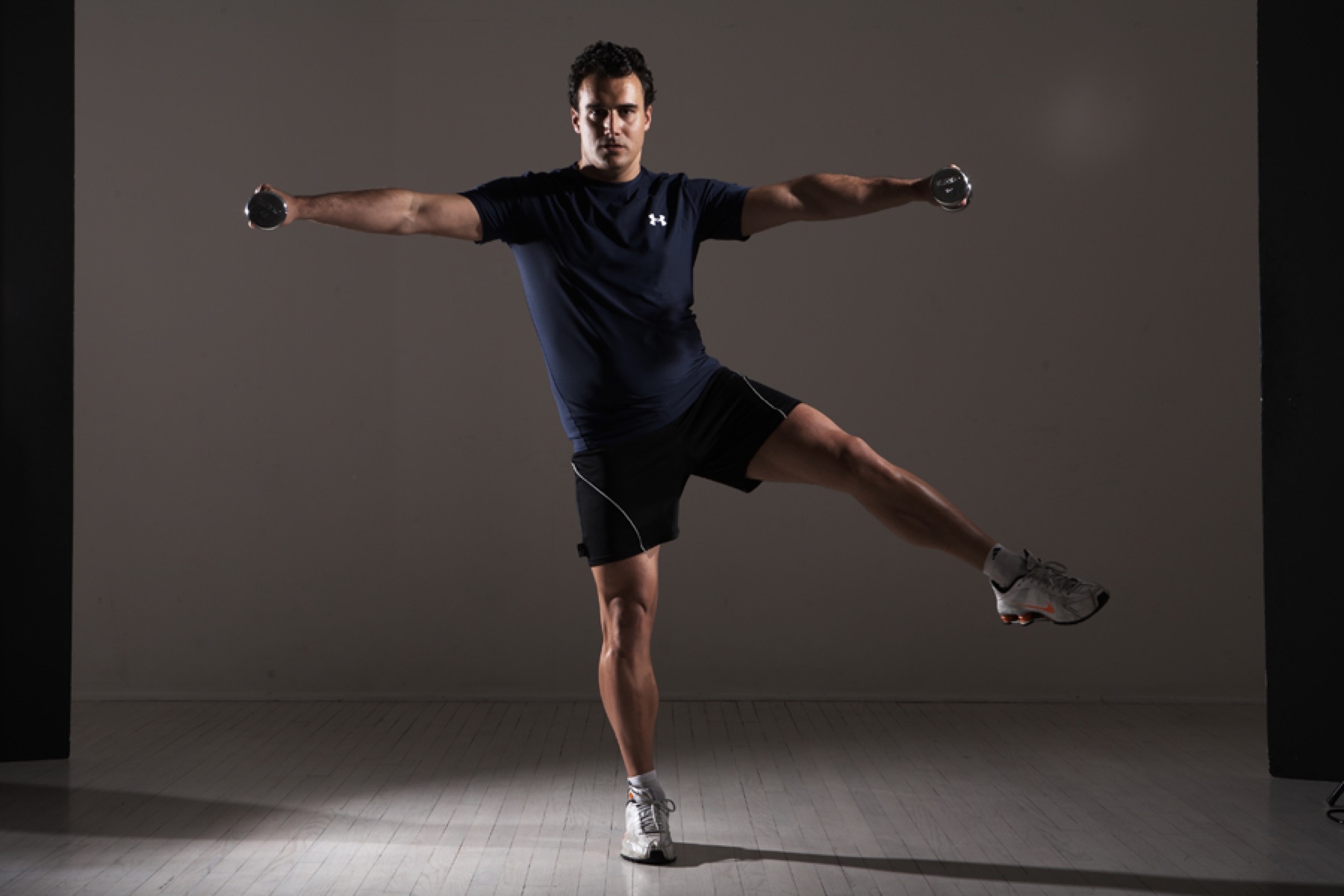 Michael demonstrating his movement practice